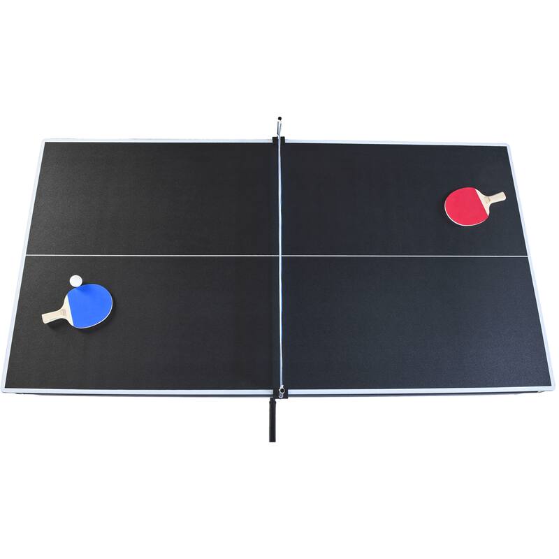 6 FT Pool Table with Table Tennis Top