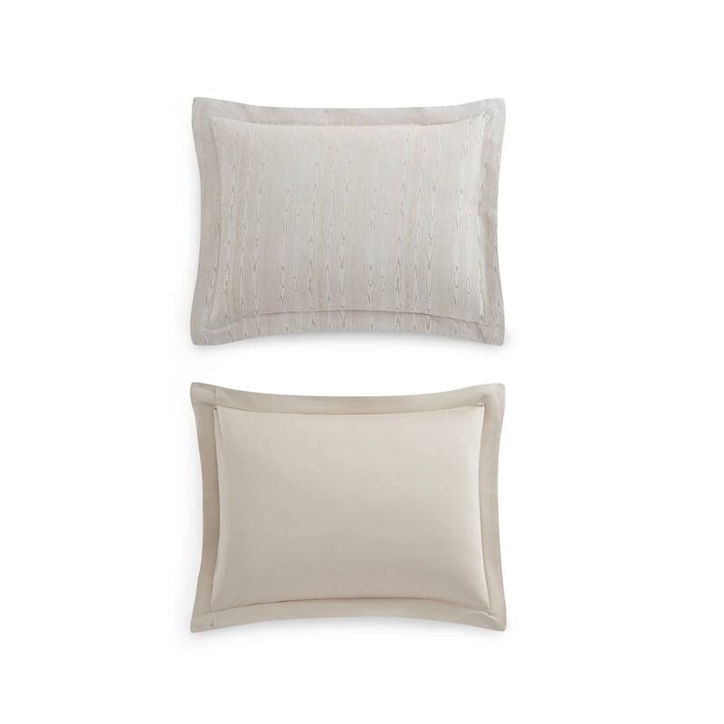 Martha By Martha Stewart Faux Bois Reversible Duvet Cover Set