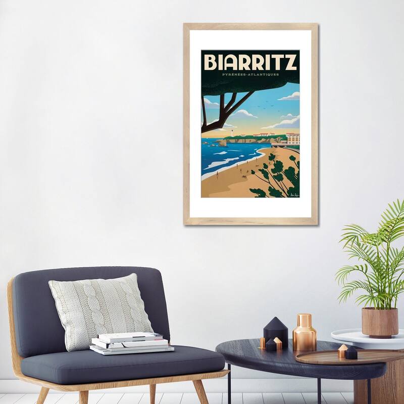 iCanvas "Biarritz" by IdeaStorm Studios