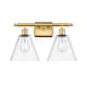 Option Satin Gold / Clear