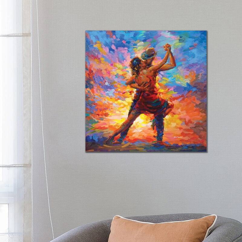 iCanvas "Tango Art" by Leon Devenice Canvas Print - 26x26x1.5