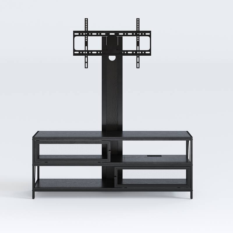 Modern Swivel Mount with Power Outlet for TV up to 70" - 50 inches