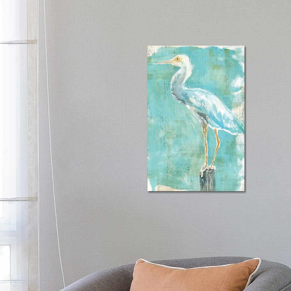 iCanvas "Coastal Egret II" by Sue Schlabach Canvas Print