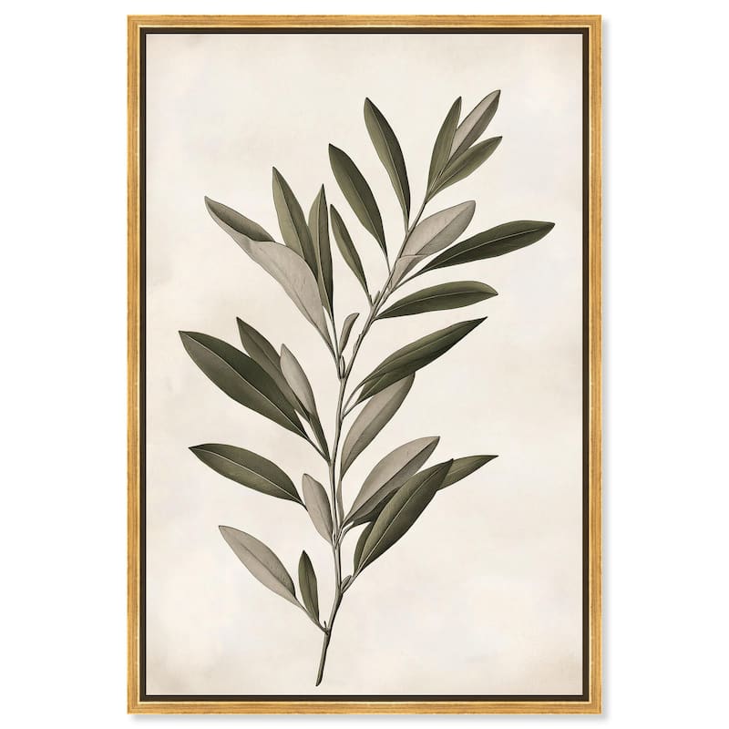 Verdant Virtue II Canvas by Art Remedy - Gold - 10" x 15"