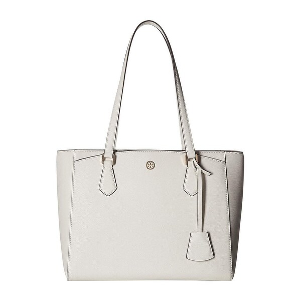 Tory Burch Womens Robinson Birch Small Tote Handbag. Opens flyout.