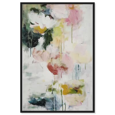 Dripping Colors III Canvas by Art Remedy