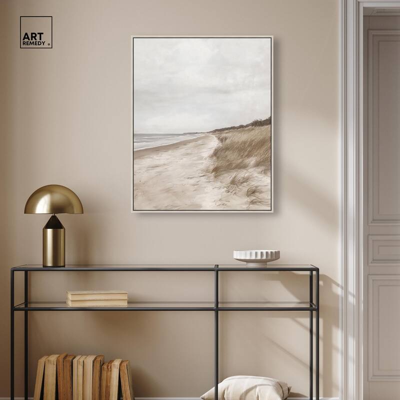 Coastal Calm Canvas by Art Remedy