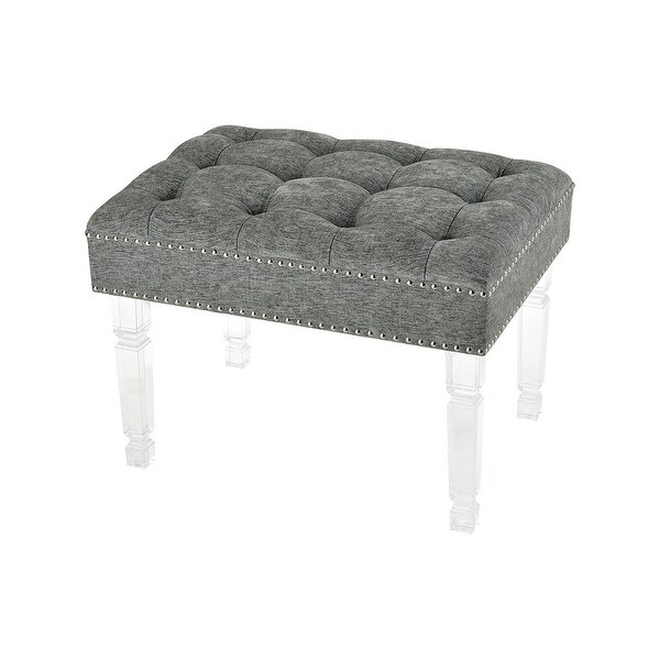 18.11" Gray Nikita Single Bench - N/A