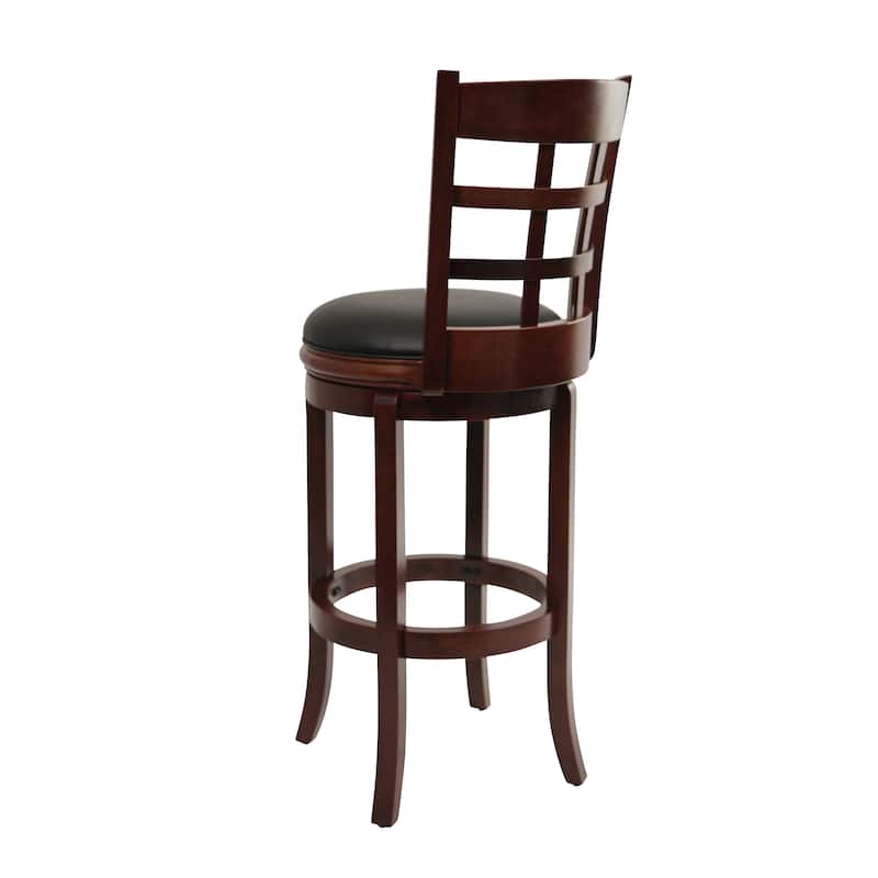 Kyoto Rubberwood 29-inch Swivel Stool