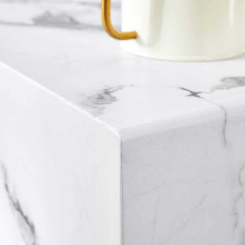Marble Texture Sticker Mdf Coffee Table. Texture Sticker Metal Leg Spray Coating,Mdf Coffee Table