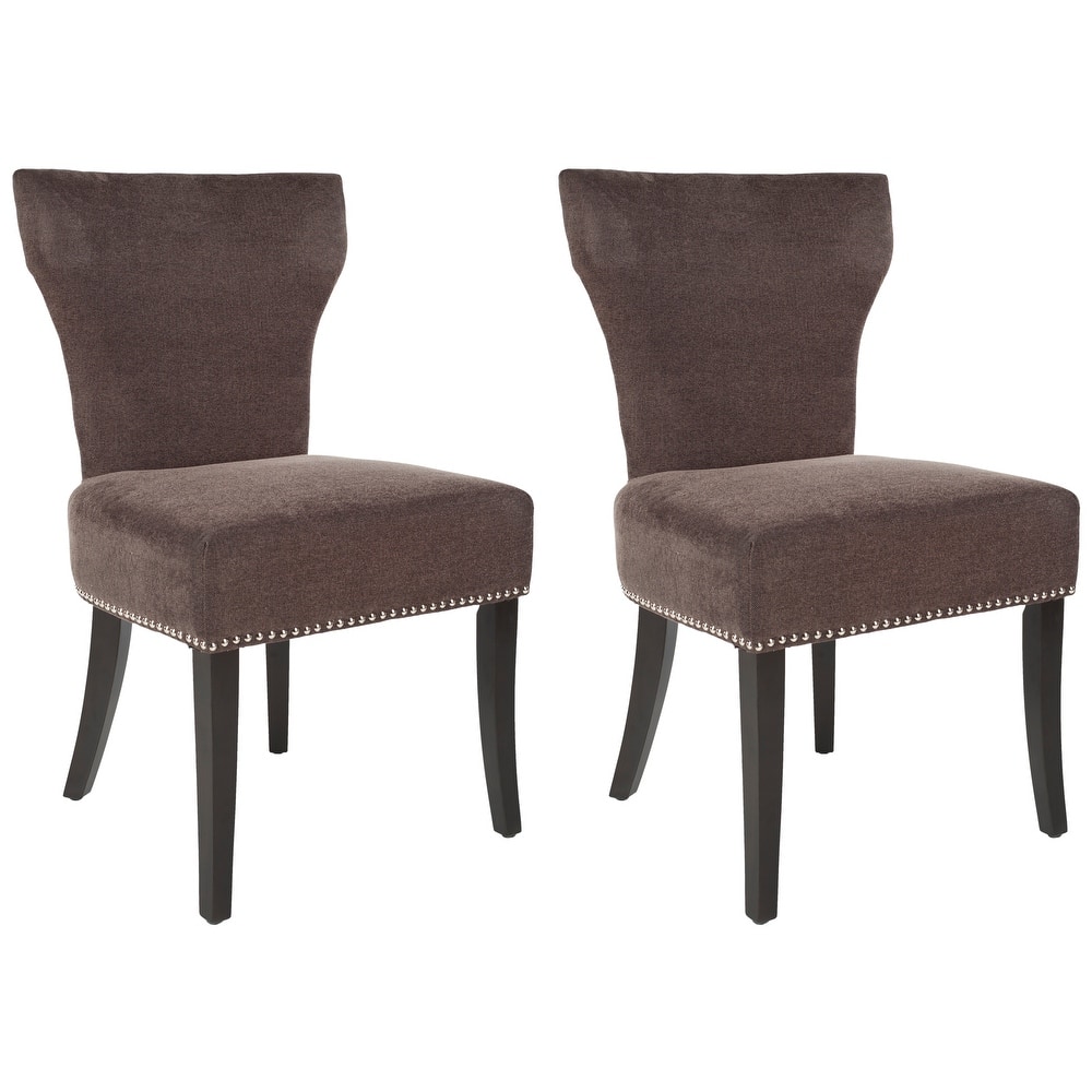 SAFAVIEH Tashina Nailhead Dining Chair (Set of 2) - 23Wx26Dx37H