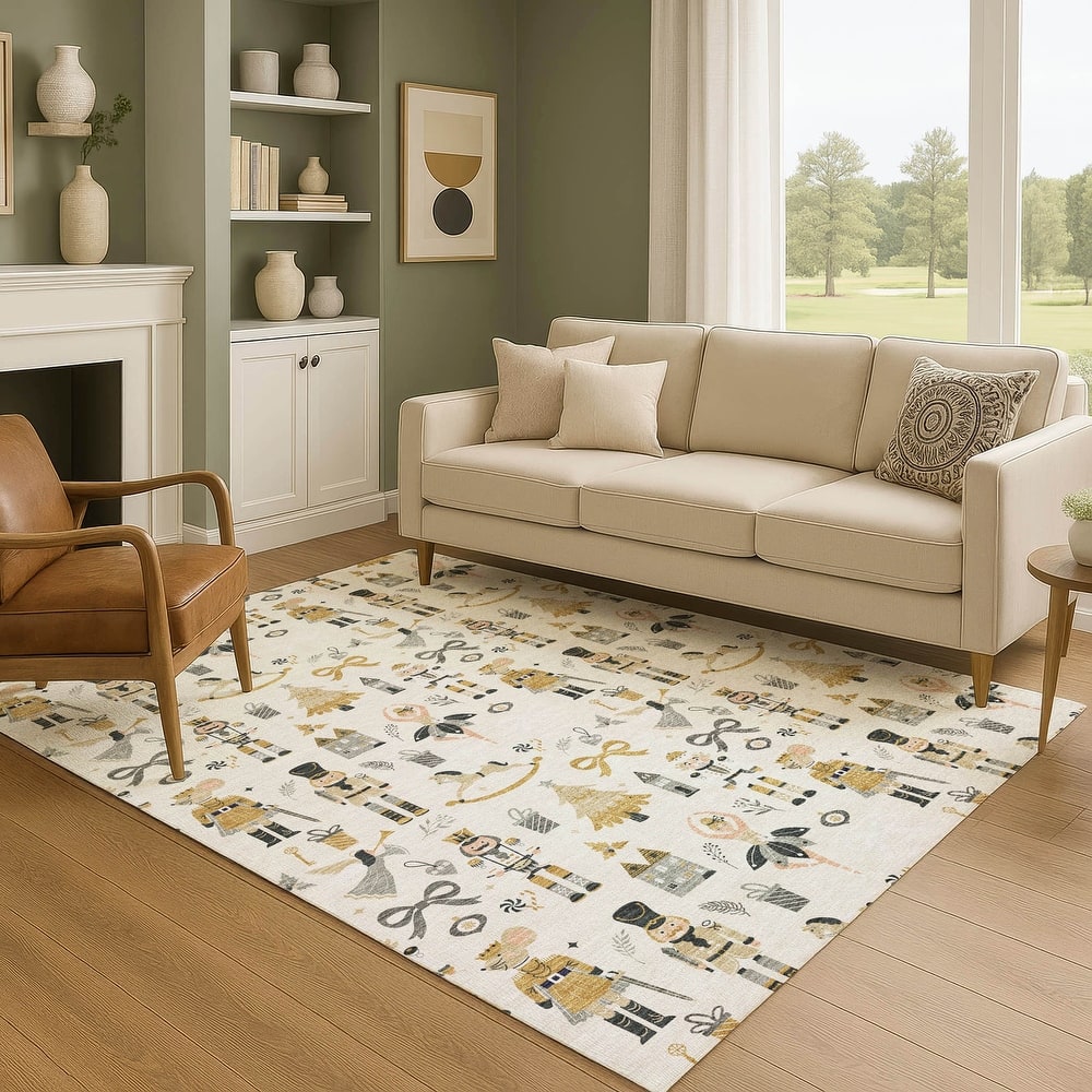 Premium Washable Super Soft Winter Story Mayfield Rug
