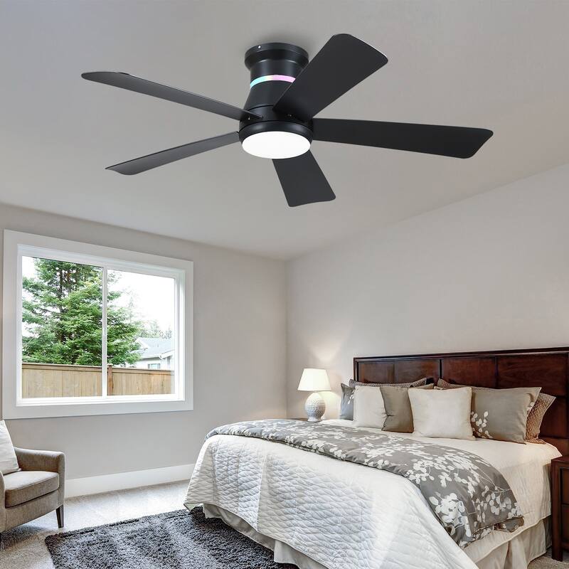 46 Inches Ceiling Fan with Light and Remote - 46 Inches