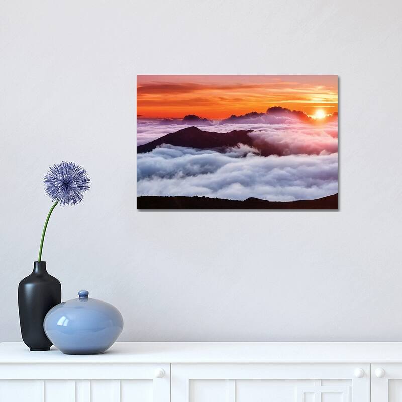 iCanvas "Haleakal Crater, Haleakala National Park" by Susanne Kremer Canvas Print - 12x18x1.5