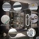 preview thumbnail 47 of 79, Modland 24"-42W x 36"H LED Medicine Cabinet Mirror with USB Charging,5x Makeup Mirror