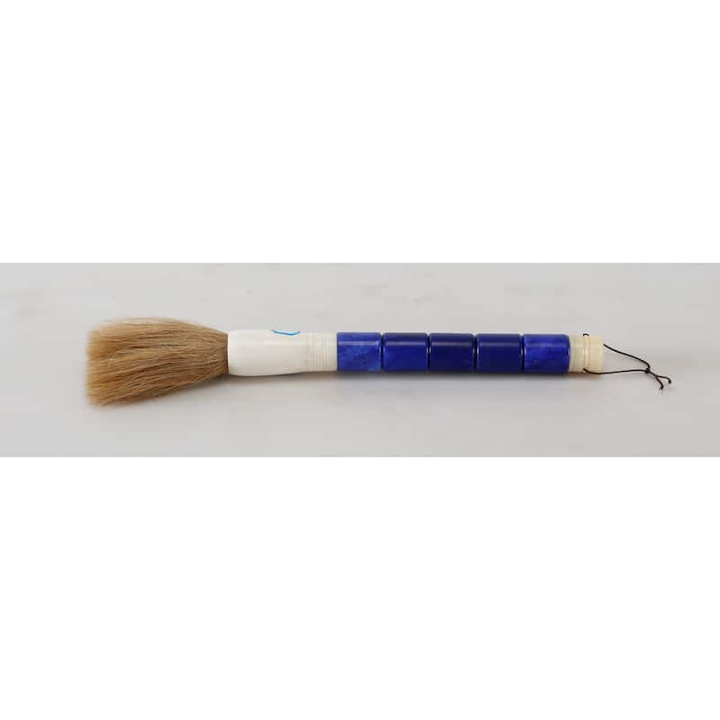 Artissance 13" Long Dark Blue Jade Calligraphy Brush