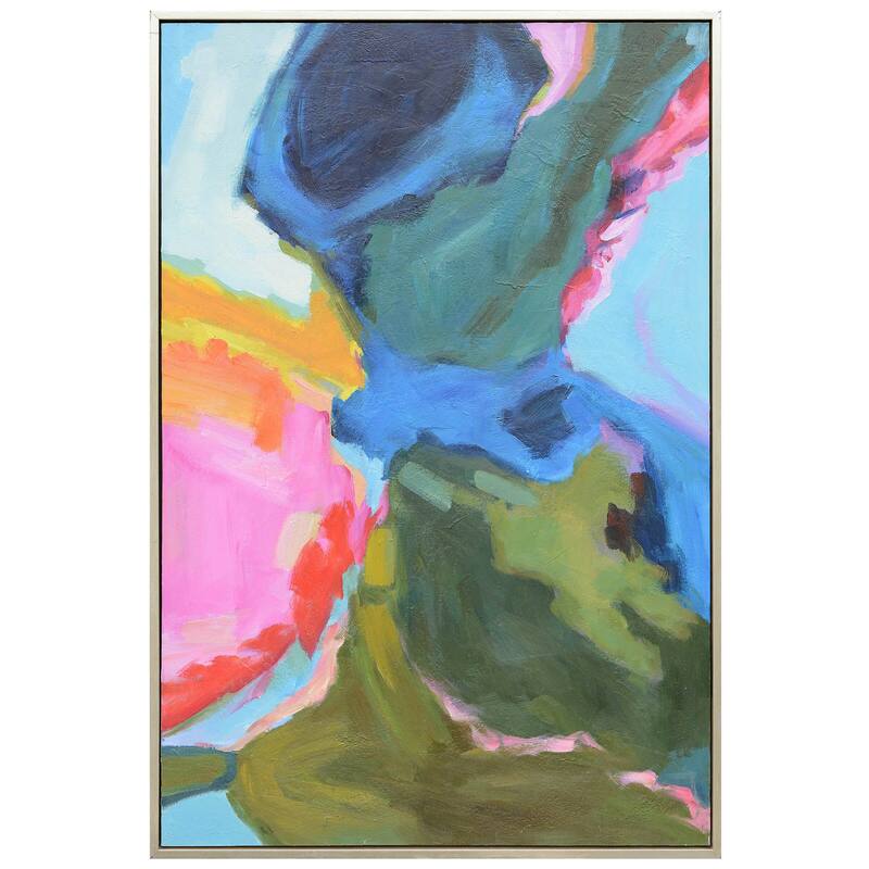 Harp & Finial Adore Framed Wall Art - Resin