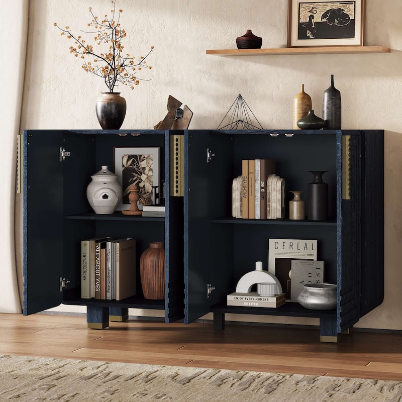 Wooden Decorative Cabinet with Storage