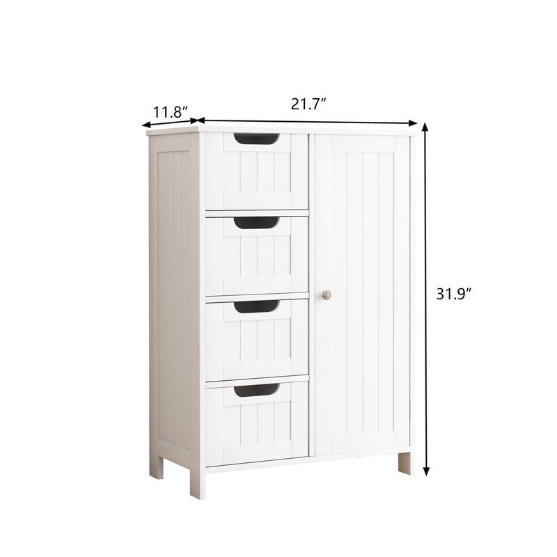 Bathroom Storage Cabinet with Drawers