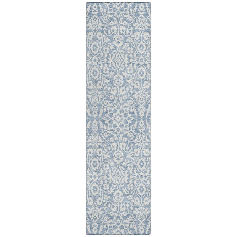 Machine Washable Indoor/ Outdoor Chantille Traditional Farmhouse Rug