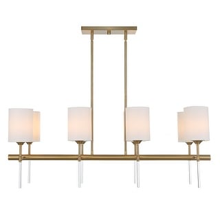 Uttermost 21388 Awyr 8 Light 44" Wide Linear Chandelier