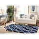 SAFAVIEH Hudson Shag Vitchka Glam Trellis 2-inch Area Rug