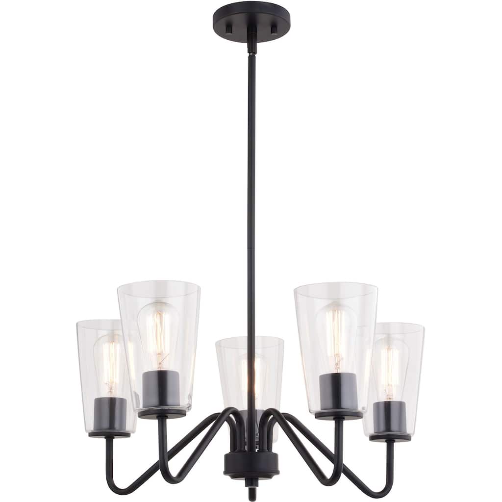 Vaxcel Lighting H0284 Beverly 5 Light 23" Wide Chandelier