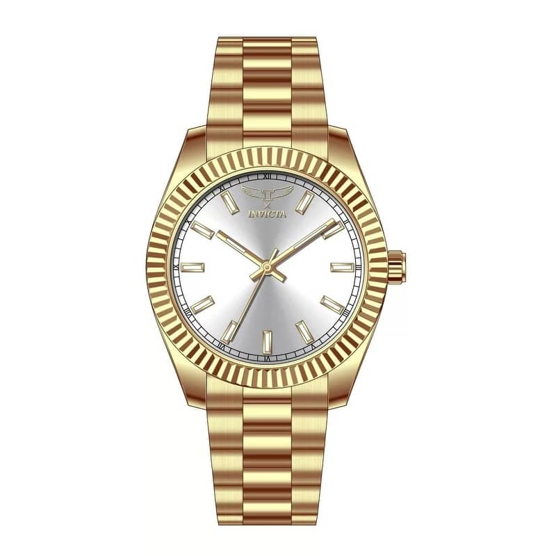 Invicta Men's 69005 Specialty Quartz PC21S Copper Dial Watch - White