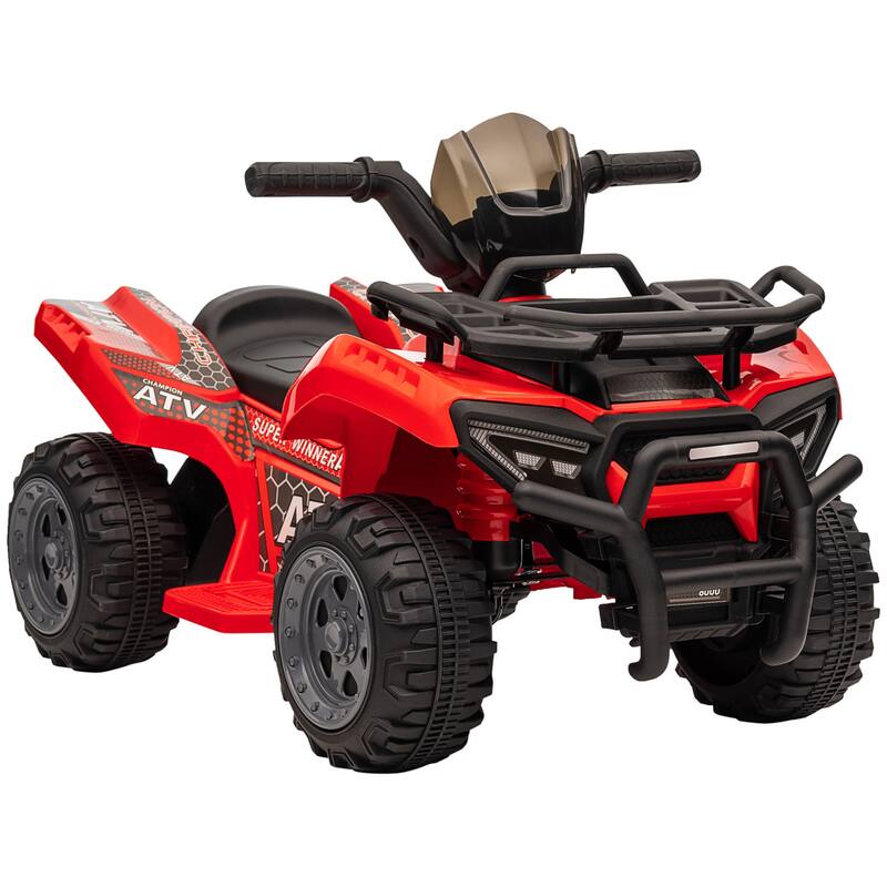 Electric Kids 4-Wheeler Ride On ATV with Music, Easy-to-Use Handlebar Controls and 45 Minutes of Playtime for 18-36 Months