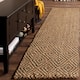 SAFAVIEH Handmade Natural Fiber Svana Jute Rug - 2'3" x 8' Runner - Grey