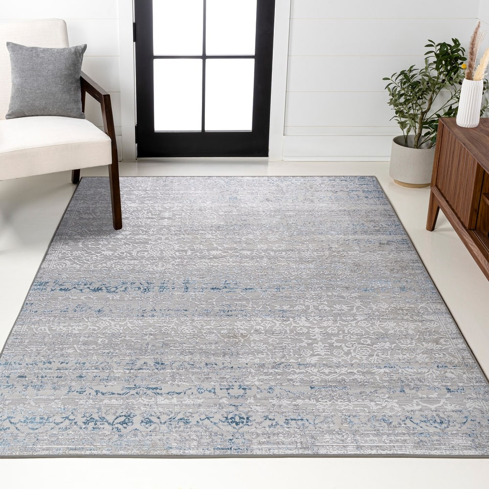 JONATHAN Y Arabesque Modern Strie' Area Rug