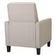 preview thumbnail 58 of 84, Darvis Fabric Recliner Club Chair by Christopher Knight Home