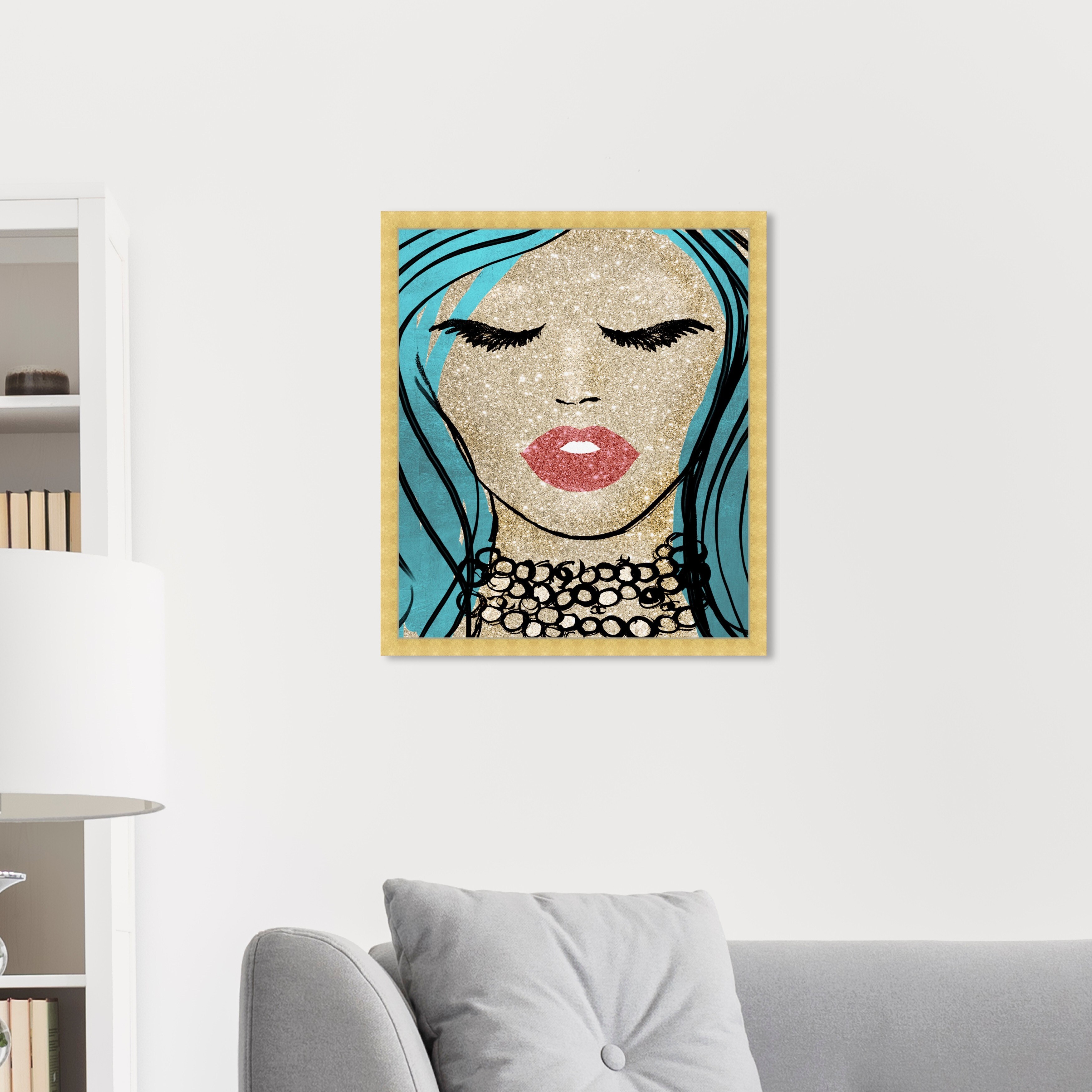 barbie wall print