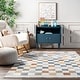 preview thumbnail 18 of 21, Nuloom Naya SpinClean Checkered Machine Washable Area Rug