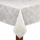 Grapevine Indoor/Outdoor Vinyl Tablecloth - 70" Round - Ivory