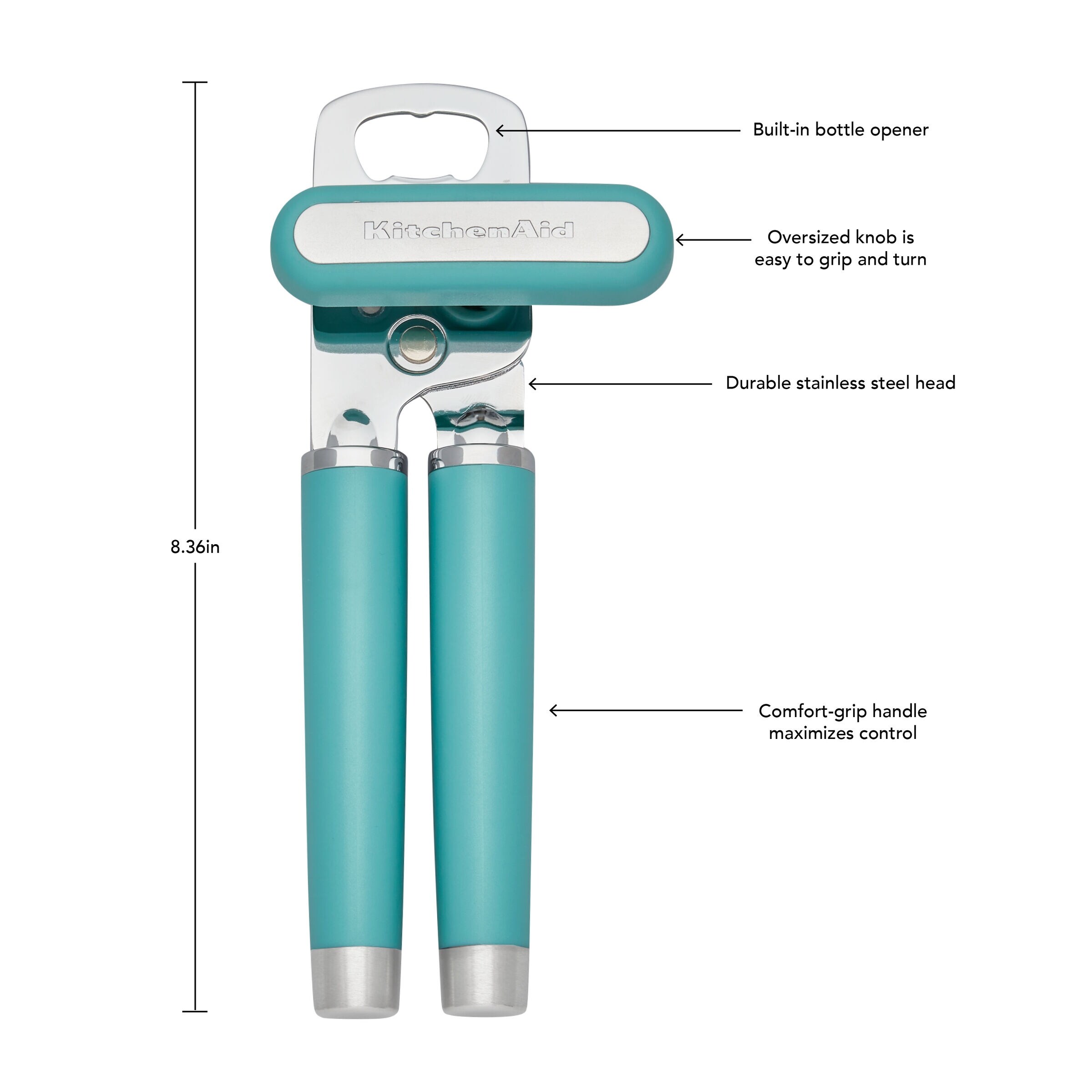 KITCHEN AID Turquoise Manual Can Opener
