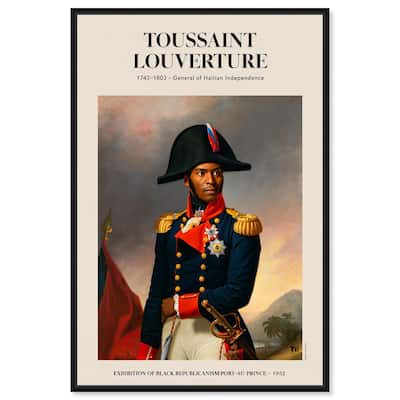 Toussant Louverture Canvas by Art Remedy