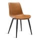 preview thumbnail 38 of 103, LUE BONA Modern Industrial Counter Stools Faux Leather Upholstered Counter Height Bar tools with Back