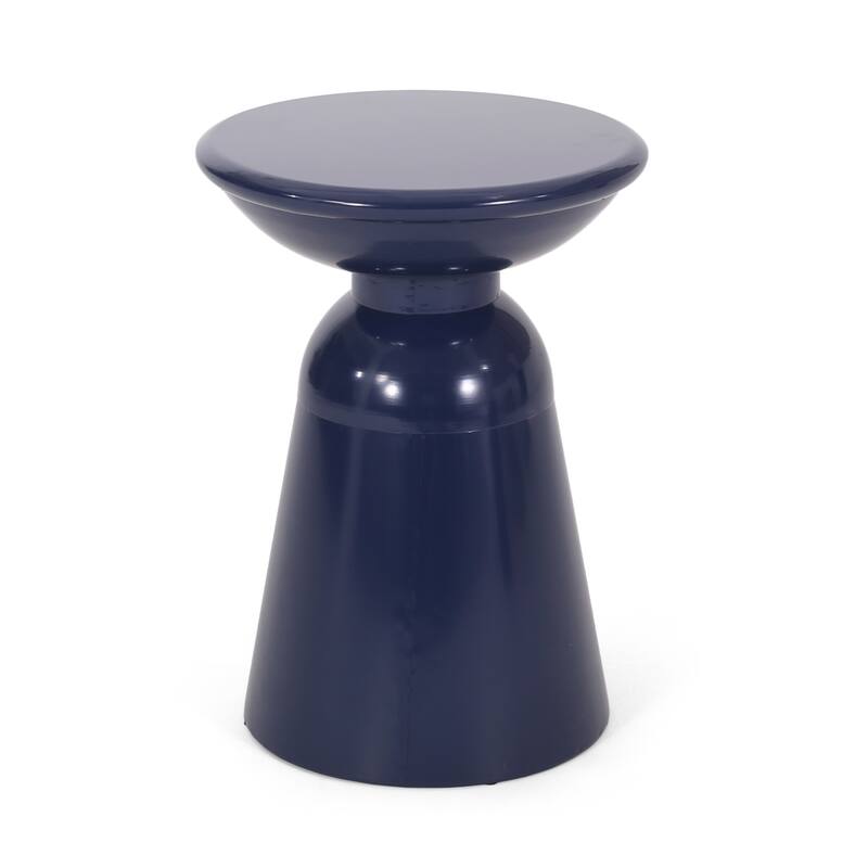 Outdoor Side Table,Cement End Tables for Patio,Garden Small Accent Decorative Stool,Table Indoor