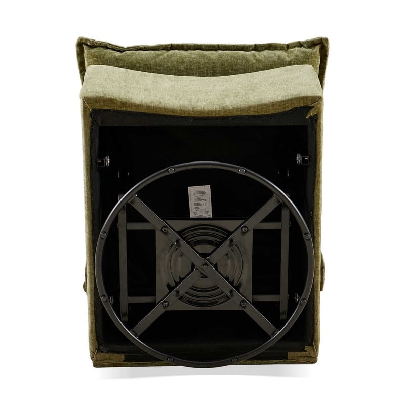 Detachable Chenille Single 360 Swivel Sofa Chair