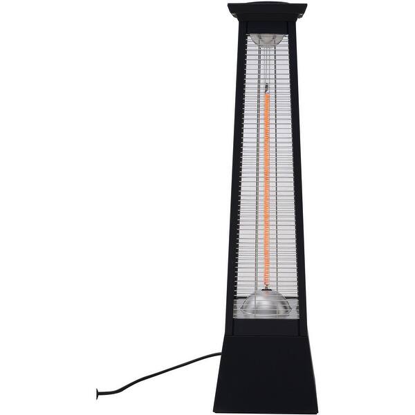 slide 2 of 14, Hanover Outdoor 31.5-In. Carbon Fiber Pyramid Heater