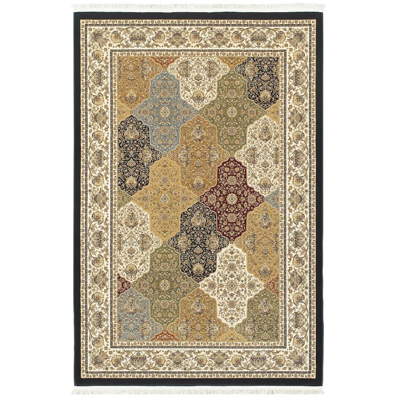 HomeRootsOriental Traditional Rectangle Area Rug