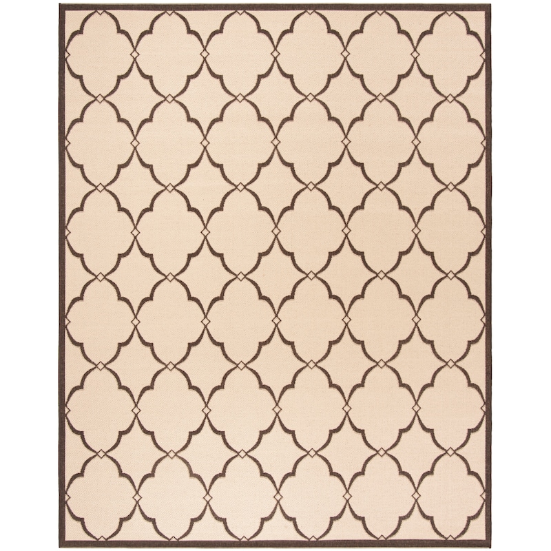 SAFAVIEH Linden Gaye Indoor/ Outdoor Waterproof Patio Backyard Rug.