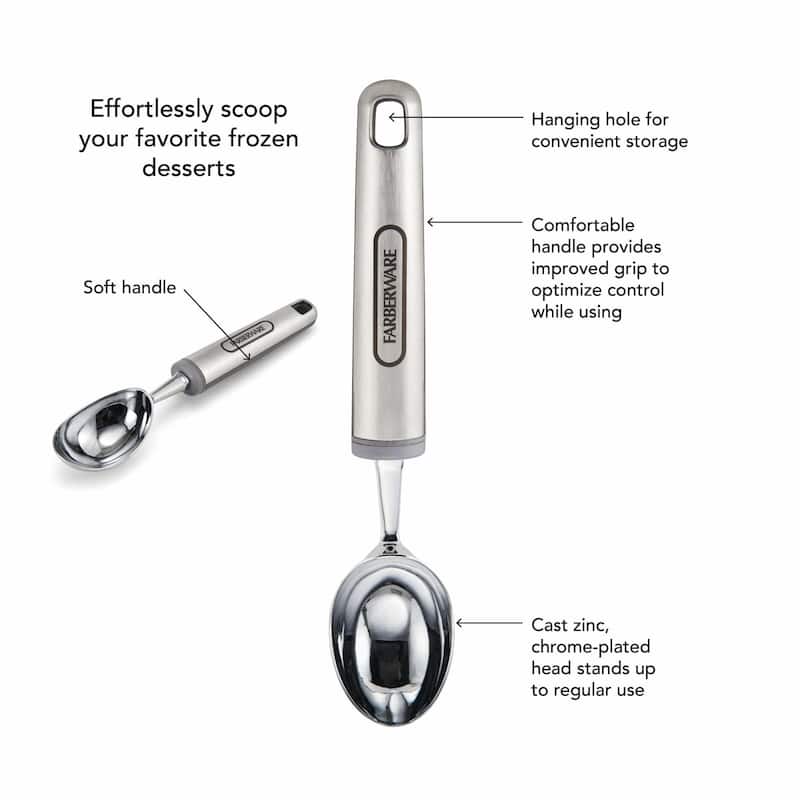 Farberware Pro Stainless Steel Ice Cream Scooper - 8.5 inches