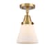 Option Brushed Brass / Matte White