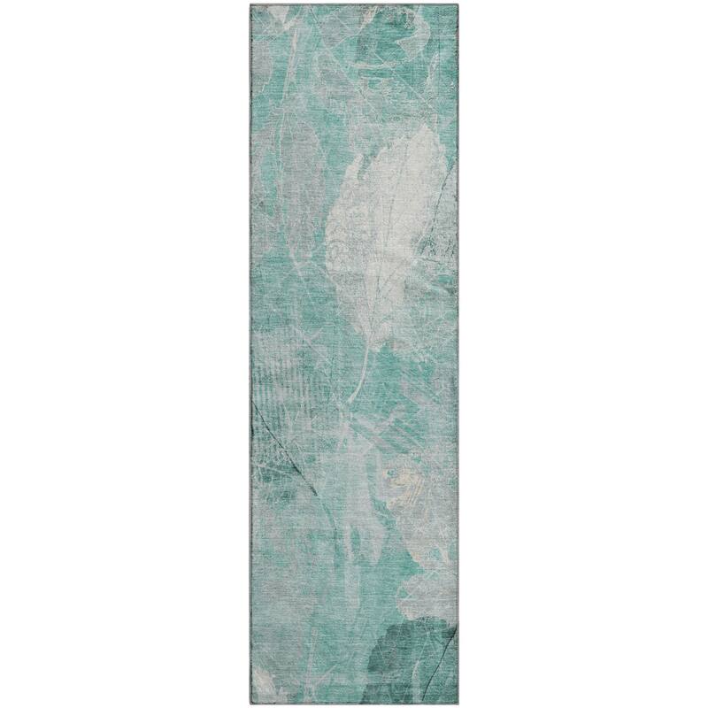Premium Washable Super Soft Floral Imprints Mayfield Rug