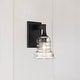 preview thumbnail 3 of 8, Crystorama Lighting Group GRG-1041 Gregory 9" Tall Bathroom Sconce