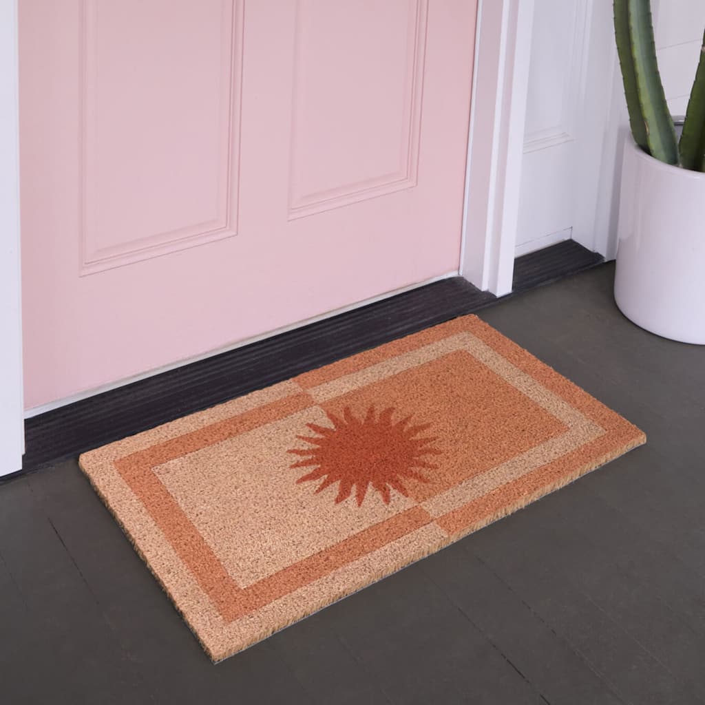 Colorblack Sun 18" x 30" Doormat