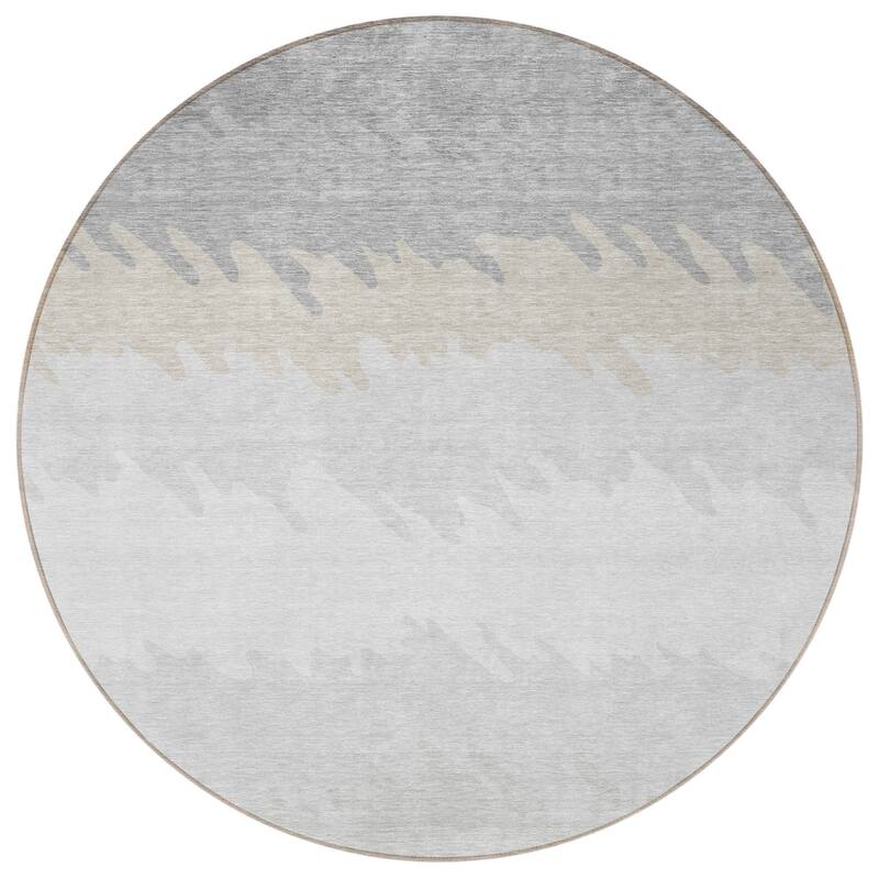 HomeRoots Striped Transitional Rectangle Outdoor Rug