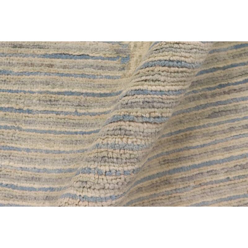 Vintage Inspired Gabbeh Floral Medallion Hand Knotted Area Rug